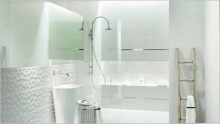 Bijela kupaonica: Pro i kontra, opcije dizajna