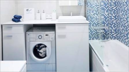 Dizajn mogućnosti za mala kupaonica sa strojem za pranje rublja