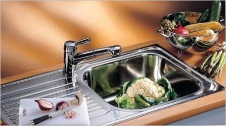 Oslobađanje od nehrđajućeg čelika Kuhinja sudopera: Značajke i izbor