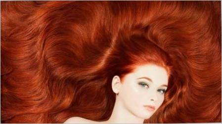 Boja bakrene crvene kose: Sijenke i savjeti za odabir