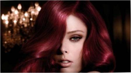 Burgundy boja kose: nijanse, odabir, preporuke za bojenje i skrb
