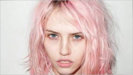 Pink kosa boje: vrste i finoću bojenja