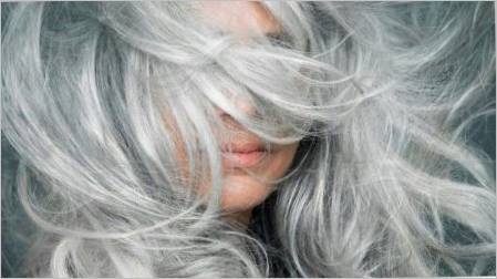 Siva boja kose: boja, odabir boja, bojenje savjeta