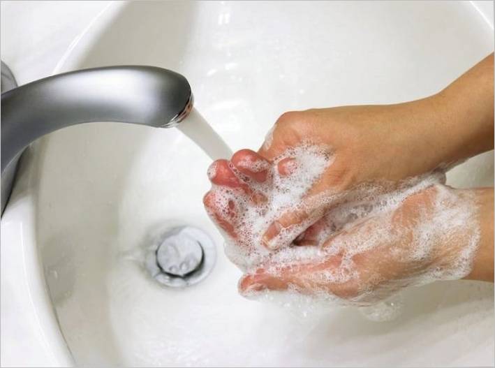 Od ručne pjene pranje iz ruke?