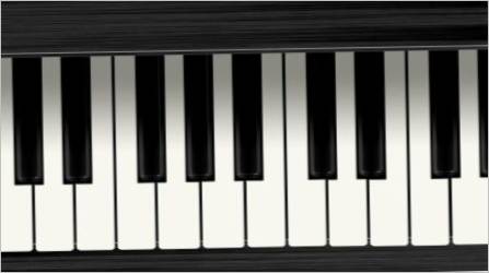 Koliko tipki iz klavira?