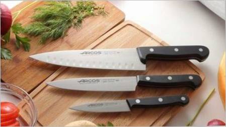 Arcos noževi: raspon modela i preporuke za uporabu