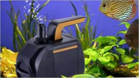Pumpa za akvarij: Svrha i vrste, odabir i instalacija
