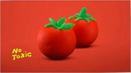 Kako napraviti rajčicu od plastelina?