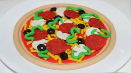 Model plastelinskog pizza