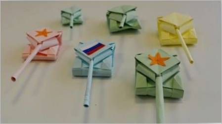 Kako mogu napraviti origami u obliku spremnika?
