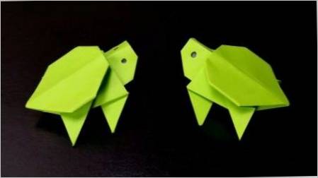 Kako napraviti origami u obliku kornjače?