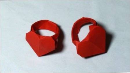 Kako napraviti origami u obliku prstena?