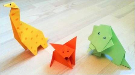 Origami Mogućnosti iz papira za djecu 7-8 godina