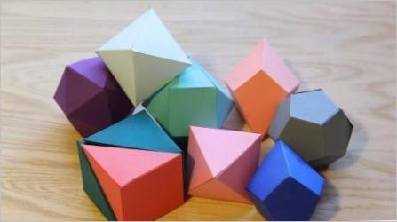 Preklapanje geometrijskih oblika u origami tehniku
