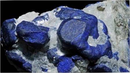 Kamene lazuli: obilježja, vrijednosti i svojstva