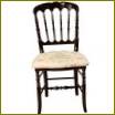 Blagovaonska stolica za kavu 033 tvornice kave za kavu. Model je napravljen u duhu uzoraka iz vremena Napoleona iz Aisne-a