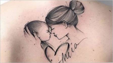 Tetovaža na temu  mama 