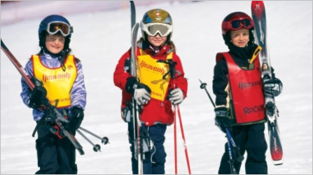 Odaberite skije za djecu od 5-6 godina