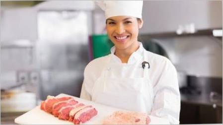 Kuhar mesa: zahtjevi za kvalifikacije i funkcionalne dužnosti